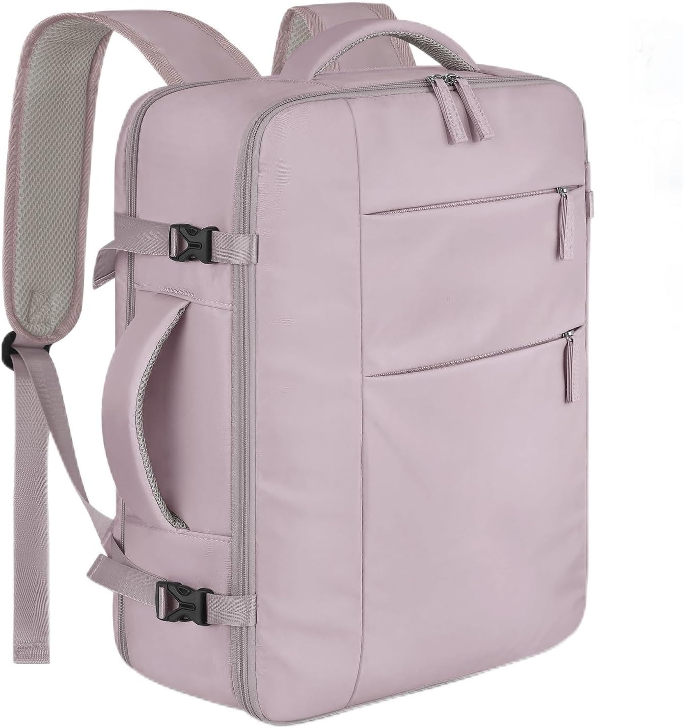 image:imageCapolo Travel Backpack for Women Men Waterproof Laptop Backpack Airlines Approved Personal Item Backpack Bag Computer Bookbag for Business Work Traveling Fits 156 Inch LaptopBlackDark Purple