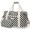 Corduroy Checkered Black
