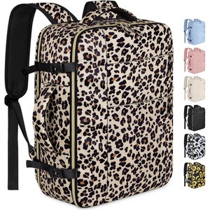 image:imageCapolo Travel Backpack for Women Men Waterproof Laptop Backpack Airlines Approved Personal Item Backpack Bag Computer Bookbag for Business Work Traveling Fits 156 Inch LaptopBlackLeopard