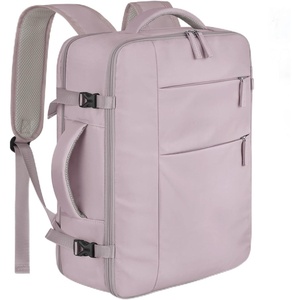 image:imageCapolo Travel Backpack for Women Men Waterproof Laptop Backpack Airlines Approved Personal Item Backpack Bag Computer Bookbag for Business Work Traveling Fits 156 Inch LaptopBlackDark Purple
