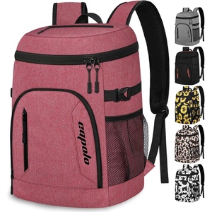 image:imageCapolo Cooler Backpack for Men Women Insulated Backpack Cooler Leak Proof Thermal Bag Beverage Soft Cooler Bag Lunch Backpack for Camping 3045 CansRed