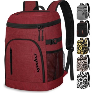 image:imageCapolo Cooler Backpack for Men Women Insulated Backpack Cooler Leak Proof Thermal Bag Beverage Soft Cooler Bag Lunch Backpack for Camping 3045 CansWine Red