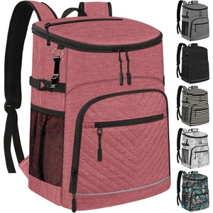 image:imageCooler Backpack Insulated Leakproof Waterproof Backpack Cooler Bag 3045 Cans Large Capacity Lightweight Travel Camping Beach Backpack Cooler Ice Chest for Men and Womenpink