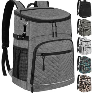 image:imageCooler Backpack Insulated Leakproof Waterproof Backpack Cooler Bag 3045 Cans Large Capacity Lightweight Travel Camping Beach Backpack Cooler Ice Chest for Men and Womengray