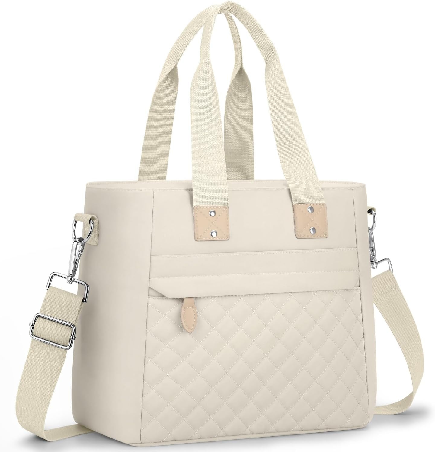 image:imageInsulated Lunch Box for Women amp Men Large Thermal Lunch Bag Women with Removable Shoulder Strap Reusable Lunch Cooler Tote Bags Purse for Adults Work Picnic Hiking Beach Travel MSunflowerWhite