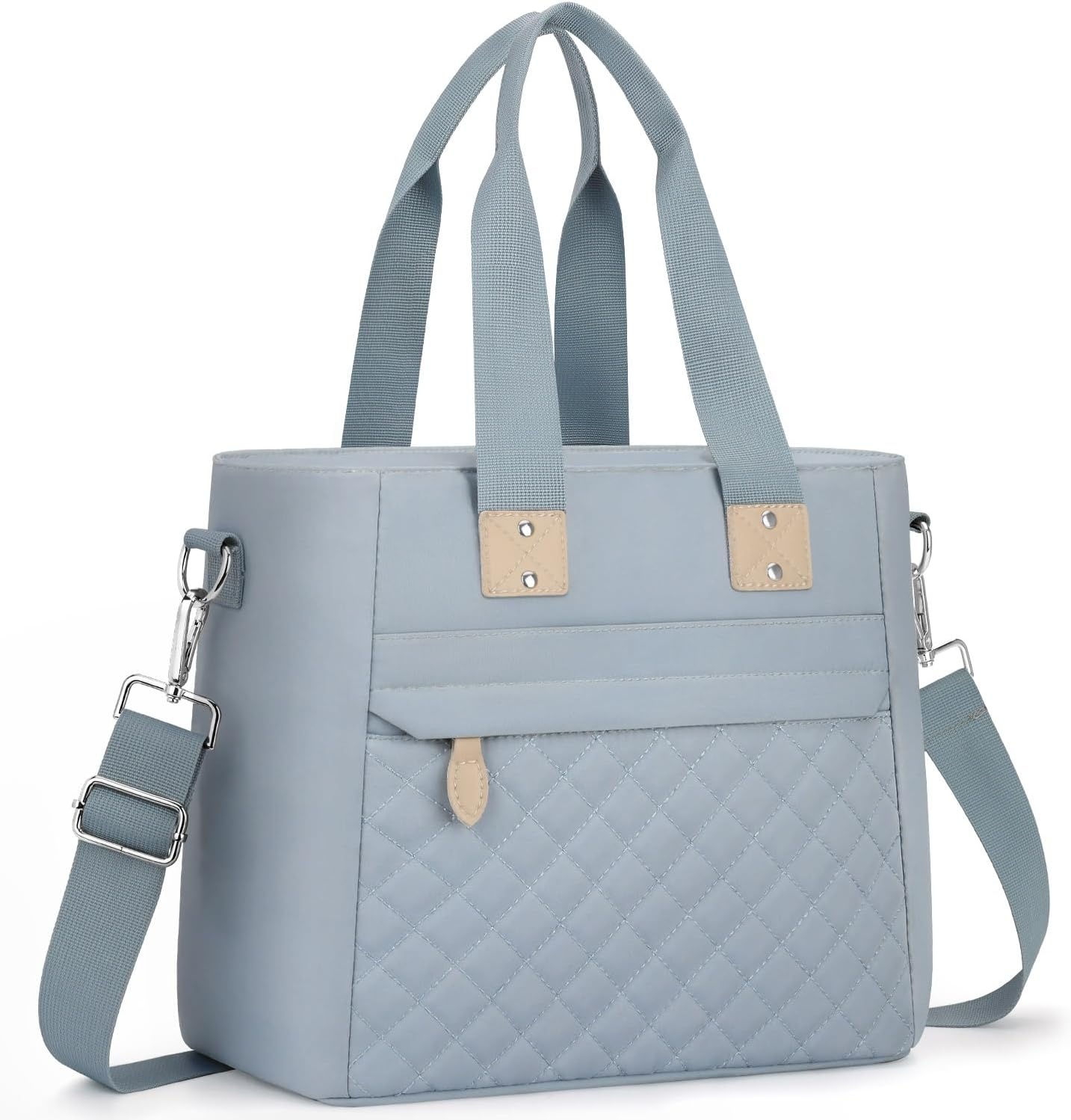 image:imageInsulated Lunch Box for Women amp Men Large Thermal Lunch Bag Women with Removable Shoulder Strap Reusable Lunch Cooler Tote Bags Purse for Adults Work Picnic Hiking Beach Travel MSunflowerBlue