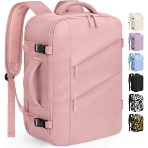 image:imageCapolo Travel Backpack for Women Laptop Backpack Flight Approved Carry On Backpack Weekender Bag College Bookbag for Business Work Traveling Fits 156  LaptopPinkPink